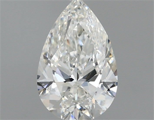 Picture of Natural Diamond 0.50 Carats, Pear with  Cut, G Color, VVS2 Clarity and Certified by GIA