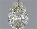 Natural Diamond 0.90 Carats, Pear with  Cut, J Color, SI1 Clarity and Certified by GIA