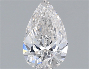 Picture of Natural Diamond 0.70 Carats, Pear with  Cut, F Color, VVS1 Clarity and Certified by GIA