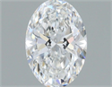 Natural Diamond 0.51 Carats, Oval with  Cut, G Color, VS1 Clarity and Certified by GIA