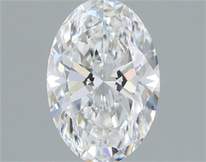 Picture of Natural Diamond 0.51 Carats, Oval with  Cut, G Color, VS1 Clarity and Certified by GIA