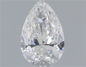 Foto Diamante Natural 0.40 quilates, De pera , Color E, claridad SI2 y certificado GIA de