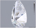 Diamante Natural 0.53 quilates, De pera , Color D, claridad SI1 y certificado GIA