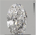 Diamante Natural 0.50 quilates, Ovalado , Color D, claridad SI1 y certificado GIA