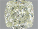 Natural Diamond 1.09 Carats, Cushion with  Cut, N Color, SI1 Clarity and Certified by GIA