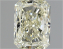 Natural Diamond 1.50 Carats, Radiant with  Cut, N Color, VS2 Clarity and Certified by GIA