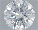 Natural Diamond 1.28 Carats, Round with Excellent Cut, I Color, I1 Clarity and Certified by GIA