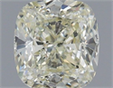 Natural Diamond 1.00 Carats, Cushion with  Cut, N Color, SI2 Clarity and Certified by GIA
