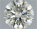 Diamante Natural 1.00 quilates, Redondo , Color N, claridad SI1 y certificado GIA