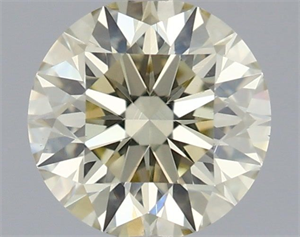 Foto Diamante Natural 0.72 quilates, Redondo , Color N, claridad VVS2 y certificado IGI de