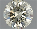 Natural Diamond 0.70 Carats, Round with Excellent Cut, M Color, VS2 Clarity and Certified by IGI