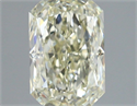 Natural Diamond 1.51 Carats, Radiant with  Cut, K Color, VS2 Clarity and Certified by IGI