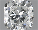 Natural Diamond 1.12 Carats, Cushion with  Cut, F Color, VVS1 Clarity and Certified by GIA