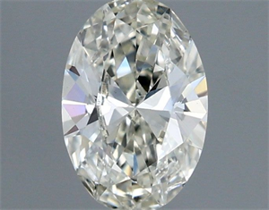Picture of Natural Diamond 0.40 Carats, Oval with  Cut, G Color, VS2 Clarity and Certified by IGI