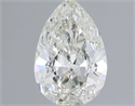 Natural Diamond 0.43 Carats, Pear with  Cut, G Color, VS2 Clarity and Certified by IGI