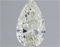 Natural Diamond 0.42 Carats, Pear with  Cut, I Color, VS1 Clarity and Certified by IGI