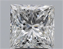 Natural Diamond 2.51 Carats, Princess with  Cut, F Color, VS2 Clarity and Certified by GIA