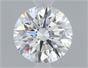 Diamante Natural 0.42 quilates, Redondo , Color F, claridad VS1 y certificado GIA