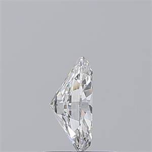 Picture of Natural Diamond 0.72 Carats, Oval with  Cut, D Color, VVS2 Clarity and Certified by GIA
