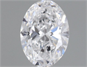 Natural Diamond 0.42 Carats, Oval with  Cut, D Color, IF Clarity and Certified by GIA