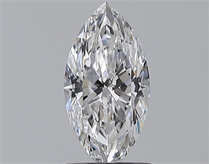 Picture of Natural Diamond 1.00 Carats, Marquise with  Cut, D Color, VVS1 Clarity and Certified by GIA