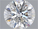 Diamante Natural 0.50 quilates, Redondo , Color F, claridad VVS2 y certificado GIA