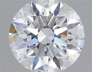 Foto Diamante Natural 0.61 quilates, Redondo , Color F, claridad VVS1 y certificado GIA de