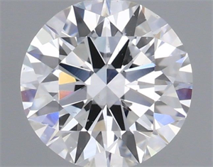 Picture of Natural Diamond 0.52 Carats, Round with Excellent Cut, E Color, SI1 Clarity and Certified by GIA