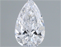 Diamante Natural 0.50 quilates, De pera , Color D, claridad VVS2 y certificado GIA