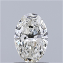 Natural Diamond 1.01 Carats, Oval with  Cut, J Color, VS1 Clarity and Certified by GIA