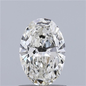 Picture of Natural Diamond 1.01 Carats, Oval with  Cut, J Color, VS1 Clarity and Certified by GIA