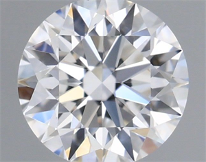 Foto Diamante Natural 0.44 quilates, Redondo , Color E, claridad VVS1 y certificado GIA de