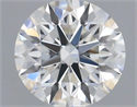 Diamante Natural 0.40 quilates, Redondo , Color I, claridad IF y certificado GIA