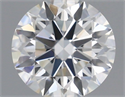 Natural Diamond 0.41 Carats, Round with Excellent Cut, H Color, VVS1 Clarity and Certified by GIA