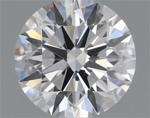 Foto Diamante Natural 0.40 quilates, Redondo , Color E, claridad SI1 y certificado GIA de