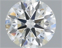 Diamante Natural 0.45 quilates, Redondo , Color H, claridad VVS1 y certificado GIA