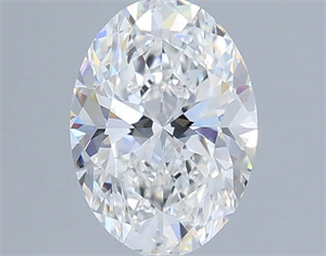 Picture of Natural Diamond 0.66 Carats, Oval with  Cut, F Color, VVS1 Clarity and Certified by GIA