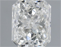 Natural Diamond 0.70 Carats, Radiant with  Cut, G Color, SI1 Clarity and Certified by GIA