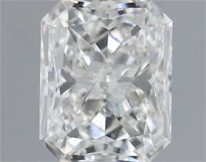 Picture of Natural Diamond 0.70 Carats, Radiant with  Cut, G Color, SI1 Clarity and Certified by GIA