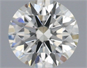 Diamante Natural 0.51 quilates, Redondo , Color K, claridad VVS1 y certificado GIA