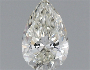 Picture of Natural Diamond 0.50 Carats, Pear with  Cut, H Color, VS2 Clarity and Certified by IGI