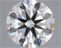 Natural Diamond 3.50 Carats, Round with Excellent Cut, G Color, VVS1 Clarity and Certified by IGI