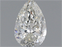 Natural Diamond 0.56 Carats, Pear with  Cut, G Color, VS1 Clarity and Certified by IGI