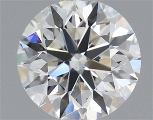 Picture of Natural Diamond 0.70 Carats, Round with Excellent Cut, I Color, VS1 Clarity and Certified by GIA
