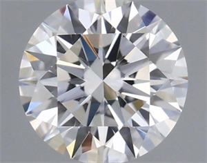 Foto Diamante Natural 0.40 quilates, Redondo , Color F, claridad VVS1 y certificado GIA de