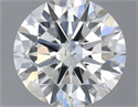 Diamante Natural 1.00 quilates, Redondo , Color H, claridad SI1 y certificado GIA