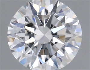 Foto Diamante Natural 0.40 quilates, Redondo , Color D, claridad VS1 y certificado GIA de