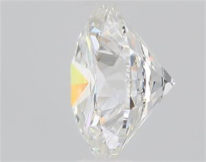 Picture of Natural Diamond 0.45 Carats, Round with Excellent Cut, F Color, I1 Clarity and Certified by GIA