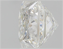 Natural Diamond 0.70 Carats, Princess with  Cut, I Color, I1 Clarity and Certified by GIA