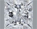 Diamante Natural 0.50 quilates, Princesa , Color D, claridad SI1 y certificado GIA
